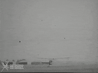 NationalWWIMuseum black and white airplane military aviation GIF