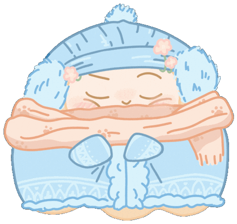 Winter Freezing Sticker