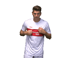 Getting Ready Mario Gomez Sticker by VfB Stuttgart