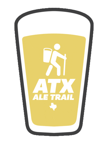 atxaletrail giphyupload beer austin austinaletrail Sticker