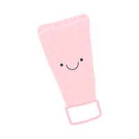 Happy Rosa Sticker by Oliveria Salón