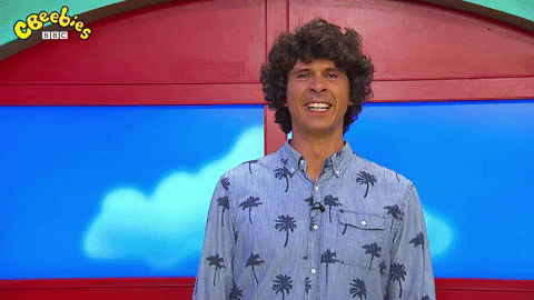 Flexing Andy Day GIF by CBeebies HQ