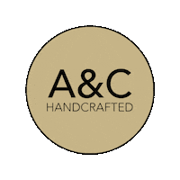 achandcrafted ac ac handcrafted Sticker