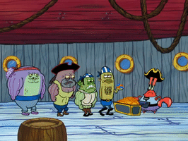 season 6 grandpappy the pirate GIF by SpongeBob SquarePants