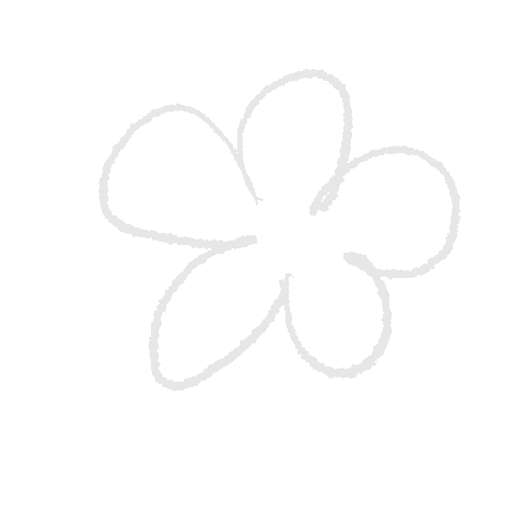 Flower Line Sticker