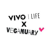 Veganuary Sticker by Vivo Life