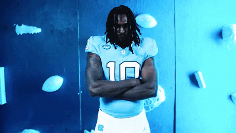 North Carolina Football GIF by UNC Tar Heels