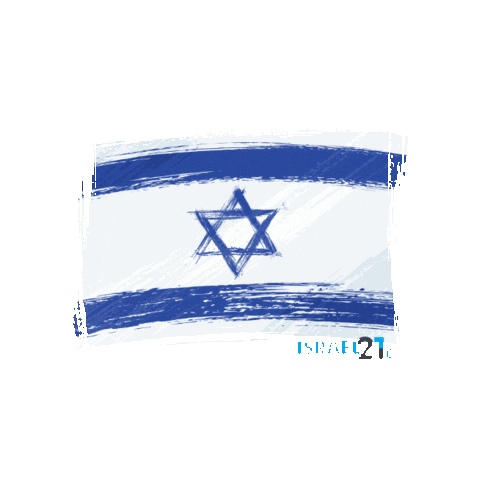Independence Day Star Of David Sticker by Israel21c