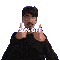 30 Off Sticker