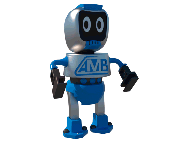 Alumabe giphyupload 3d robot accesorios Sticker