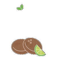 TastyIndianBistro coconut indian food paneer tasty indian bistro Sticker