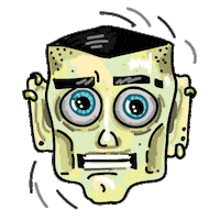 Illustration Face Sticker by vslpu_studio