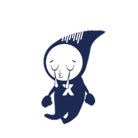 GroundTECHLLC sad 悲しい スキマ sukima Sticker