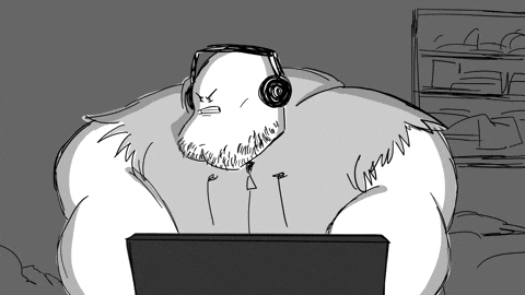 Alpha Male Rage GIF by CC0 Studios