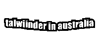 Talwiinder In Australia Sticker