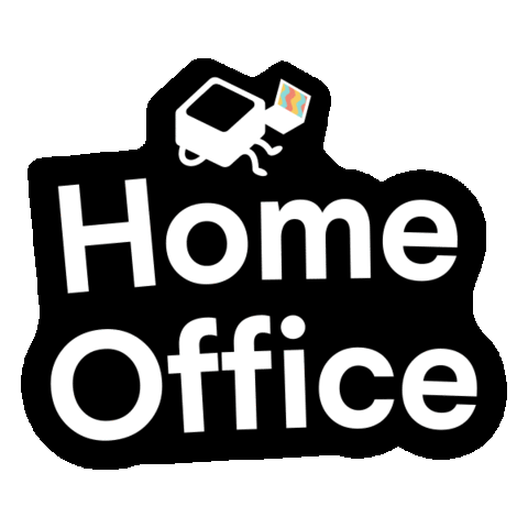 marcosrodriguezsierra work home home office remote work Sticker