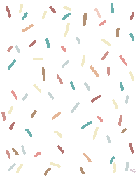 Party Glitter Sticker