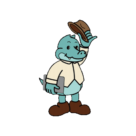 Alligator Sticker by LIKELION