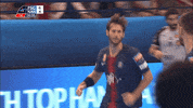 celebrate champions league GIF by Paris Saint-Germain Handball