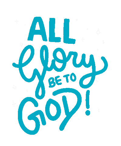Christian Thank You Sticker by Mighty Hands
