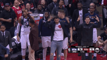 celebrate oh yeah GIF by NBA
