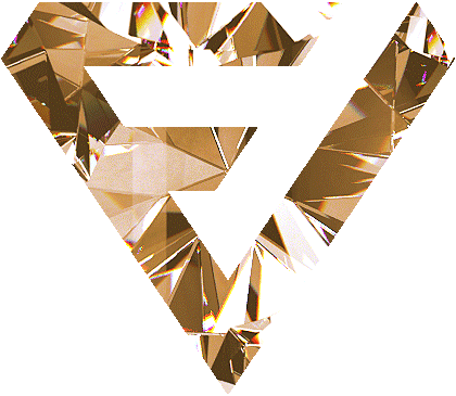 Gold Diamond Sticker by forprestige