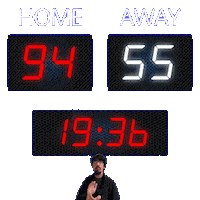 55 Away Sticker