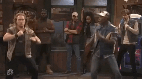 beck bennett dancing GIF by Saturday Night Live