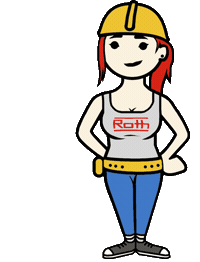 Happy Girl Sticker by Roth France