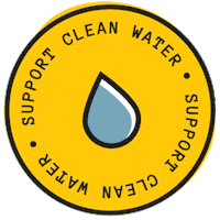 Give Clean Water Sticker by charity: water