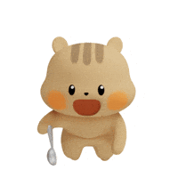 3D Eating GIF