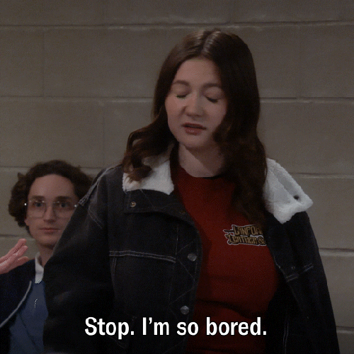 Bored Emma Kenney GIF by ABC Network