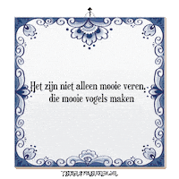 Nl Wijsheid Sticker by Tegelspreuken.nl