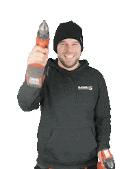 slingerbeplatingssystemen building hammer builder bouw Sticker