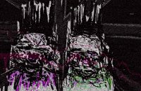 Glitch Couple GIF