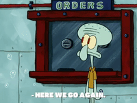 season 8 frozen face-off GIF by SpongeBob SquarePants