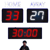 27 Away Sticker