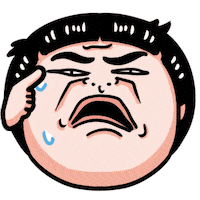 Sad Fun Sticker