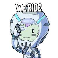 Serious Lets Go Sticker by Planet XOLO