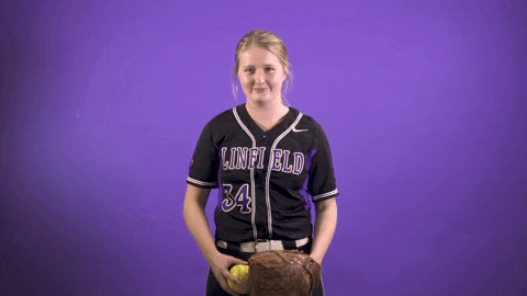 Softball GIF by Linfield Athletics