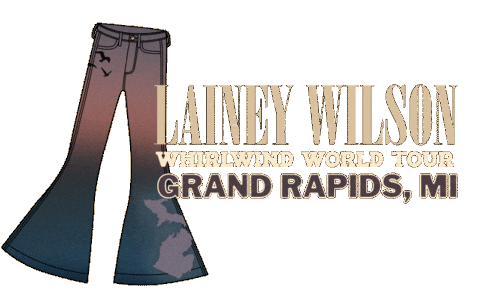 Grand Rapids Michigan Sticker by Lainey Wilson