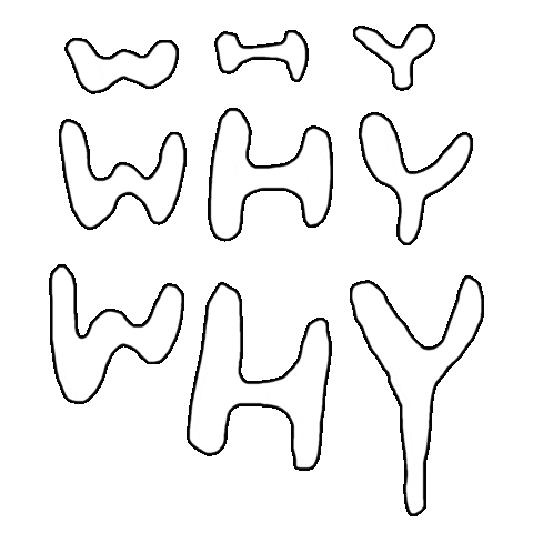 Confused Question Sticker