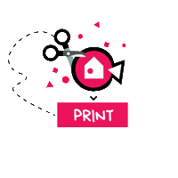 Party Create Sticker by craft room shop