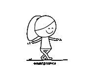 Walking Walk Sticker