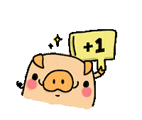 pig agree Sticker