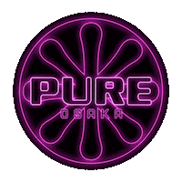 pureosaka pure pureosaka clubpure Sticker