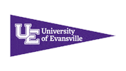 Purple Aces Iu Sticker by University of Evansville