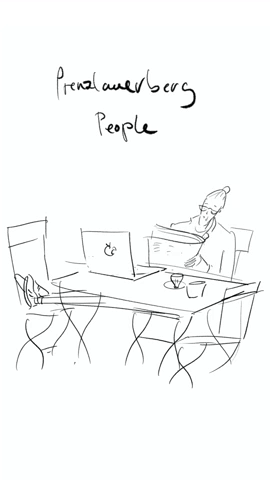 A morning in Prenzlauerberg, Berlin