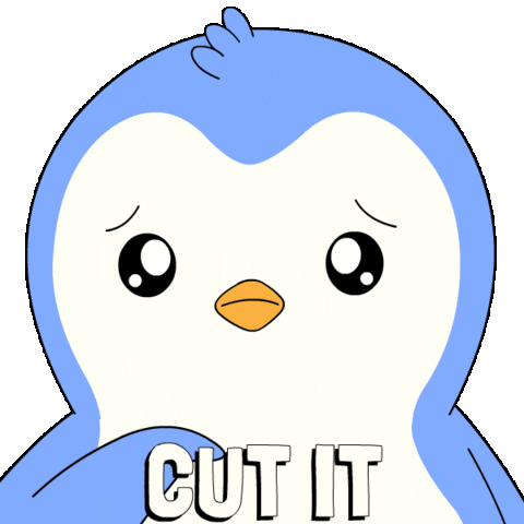 Game Over Penguin Sticker by Pudgy Penguins