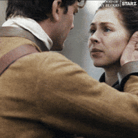 Jeremy Irvine Kiss GIF by Outlander